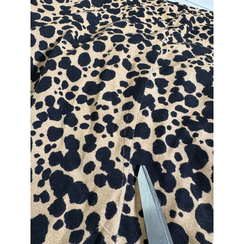 Reformation Leopard Button Front Long Sleeves Top… - image 7